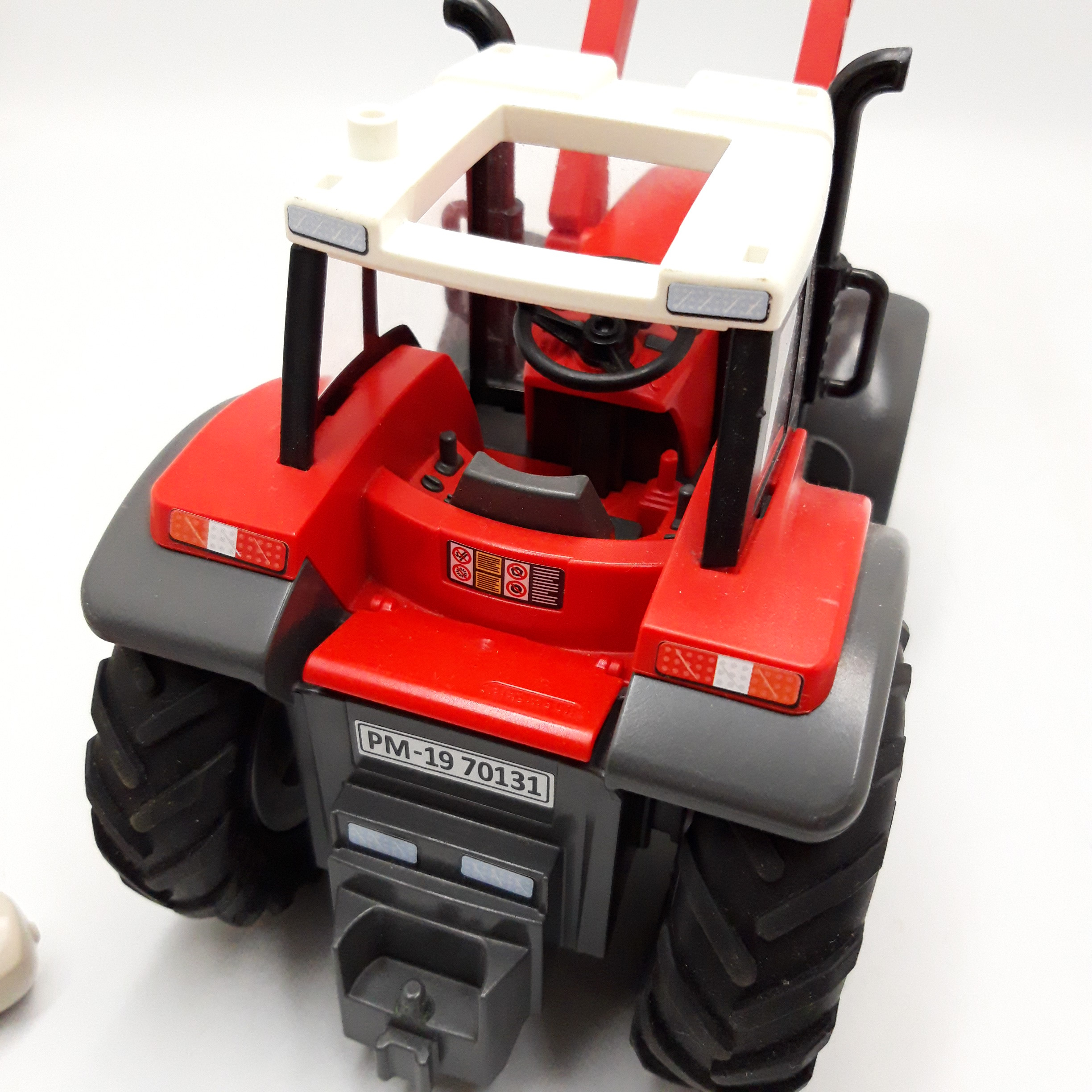 Playmobil 'Grand tracteur avec remorque' référence 70131, 11 pièces Bon état - Vue 6 - 